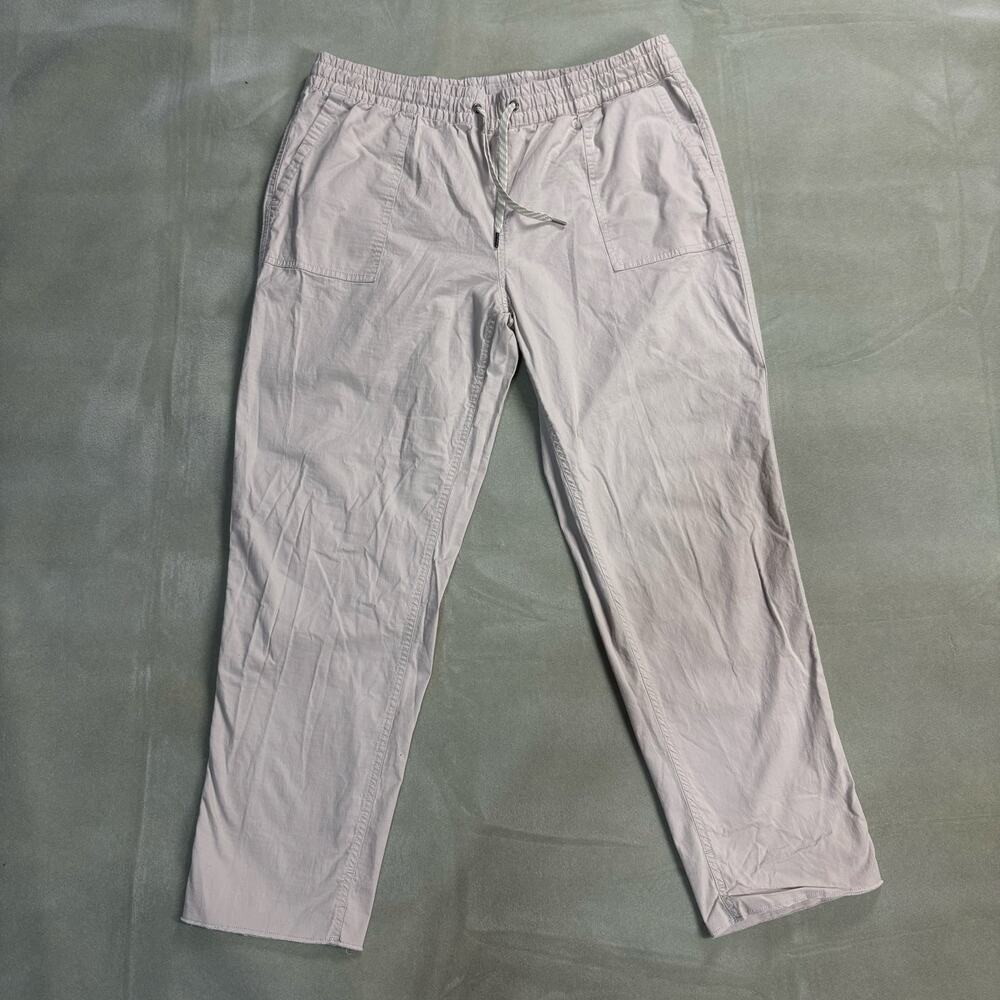 Vuori Pants Mens‎ XL Light Gray Stretch Drawstring Casual Jogger Lounge